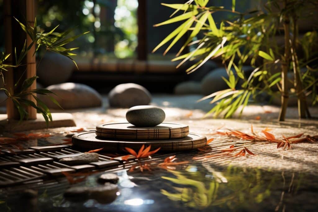 perriw_47573_A_Zen_garden_with_sand_raked_in_the_pattern_of_pop_a5dcb862-af01-4af3-bf94-3f1f0340665d