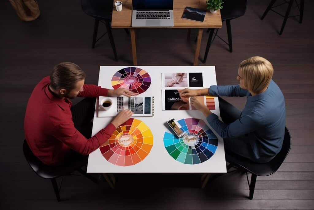 perriw_47573_a_birds_eye_view_of_two_people_sitting_over_a_lapt_8f3bf047-460f-455d-a685-31ba75a76d7c