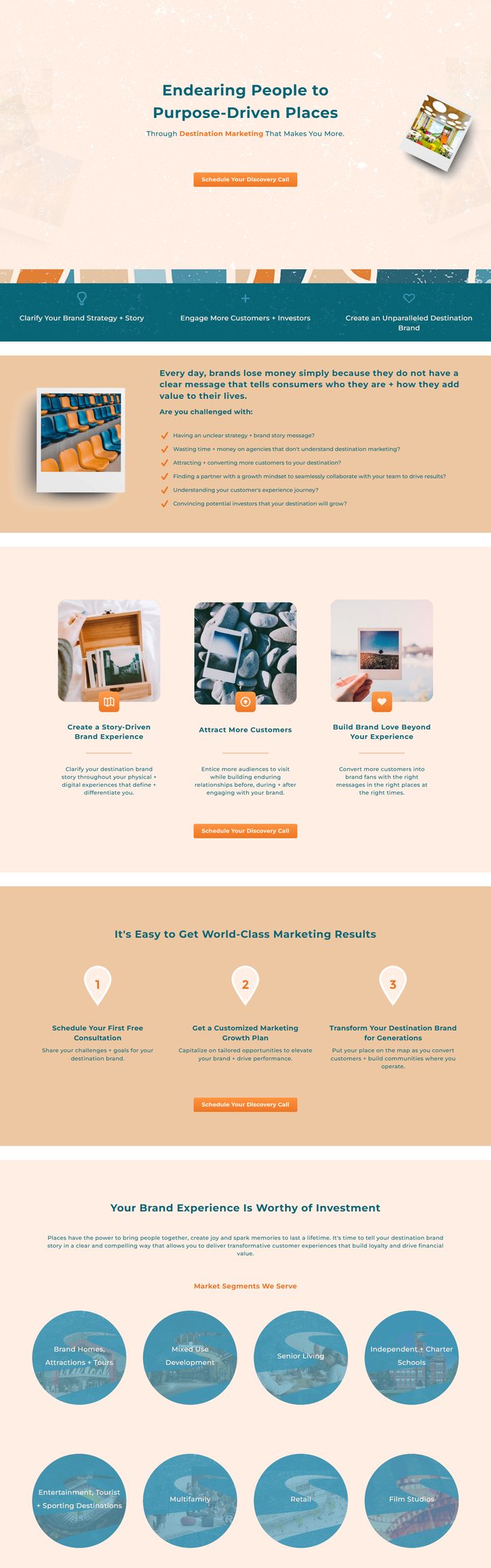 StoryMap Marketing website homepage